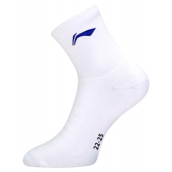 Носки женские высокие (белые/синие) Li-NING AWSU060-3