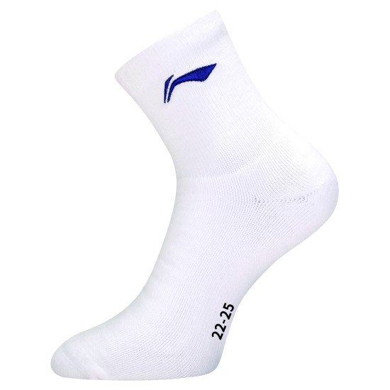 Носки женские высокие (белые/синие) Li-NING AWSU060-3
