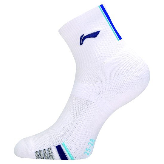Носки мужские высокие (белые/синие) Li-NING AWSU071-2