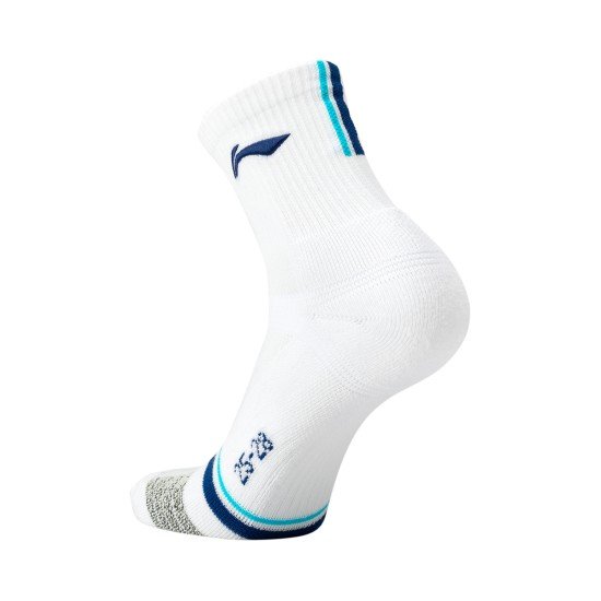 Носки мужские высокие (белые/синие) Li-NING AWSU071-2