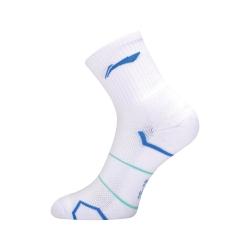 Носки мужские высокие (белые/синие) Li-NING AWSU075-1
