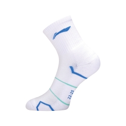 Носки женские высокие (бел/голубые) LI-NING AWSU076-1