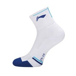 Носки мужские высокие (белые/синие) Li-NING AWSV159-2