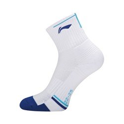 Носки женские высокие (белые/синие) Li-NING AWSV160-2
