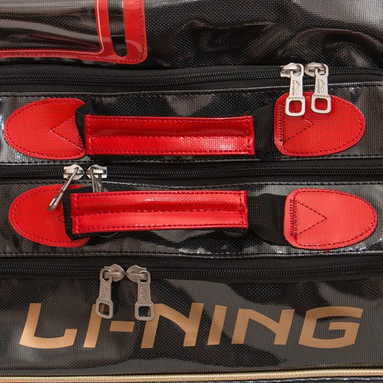 Сумка для бадминтона 9 ракеток, 5 отделений для одежды и обуви ABJJ054-1 Li-NING