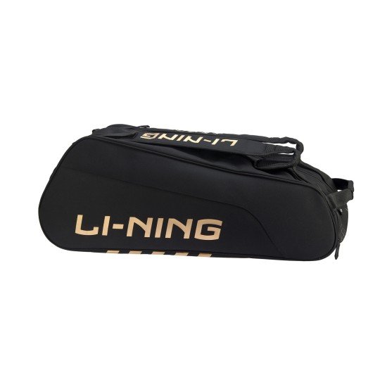 Сумка для бадминтона 6 ракеток (черная золото) Li-NING ABJP078-3