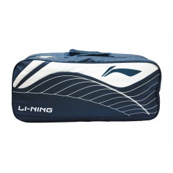 Сумка-рюкзак для бадминтона 6 ракеток (серосиняя) Li-NING ABJT053-1