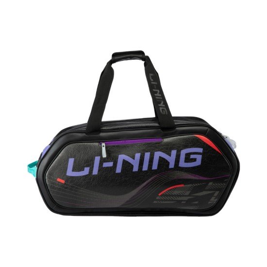 Сумка для бадминтона 6 ракеток (черная с лого) Li-NING ABJU013-1
