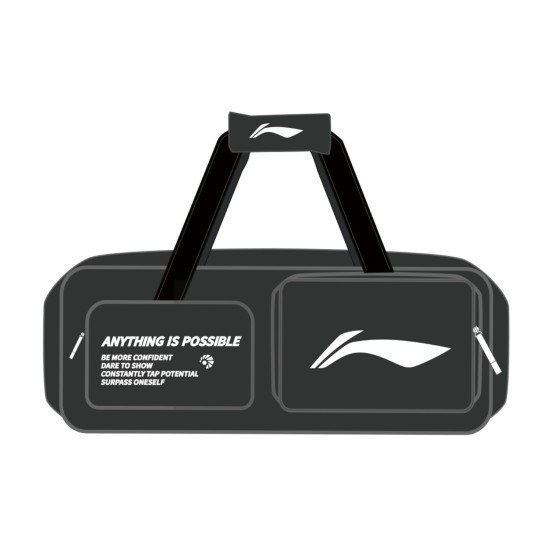 Сумка для бадминтона 6 ракеток (черная с лого) Li-NING ABLU069-1