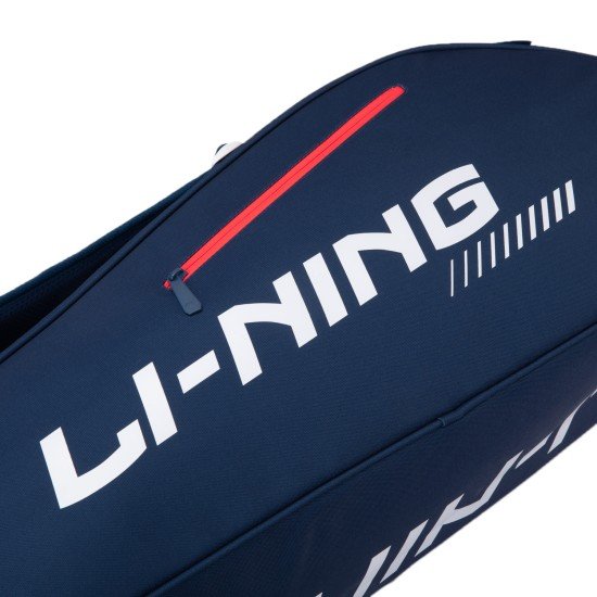 Сумка для бадминтона 6 ракеток (синяя с красным) Li-NING ABLV029-3