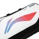 Сумка для бадминтона 6 ракеток (белая с лого) Li-NING ABLV079-2