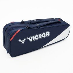Сумка для бадминтона 6 ракеток Victor BR5260 BA (синяя с белым) 