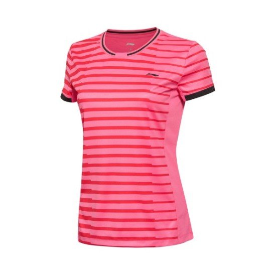 Комплект женский юбка с футболкой (розовый) Li-NING AATL006-4