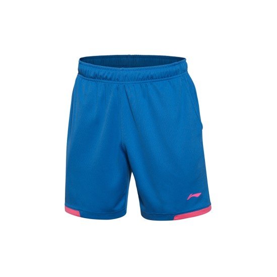 Комплект мужской шорты с футболкой (синий) LI-NING AATL039-1