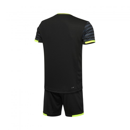 Комплект мужской шорты с футболкой (черный) Li-NING AATL039-5