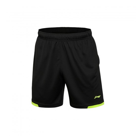 Комплект мужской шорты с футболкой (черный) Li-NING AATL039-5