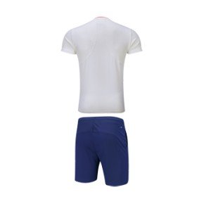 Комплект мужской шорты с футболкой (белый синий) Li-NING AATM033-6