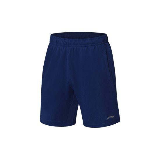 Комплект мужской шорты с футболкой (синий белый) Li-NING AATP019-3