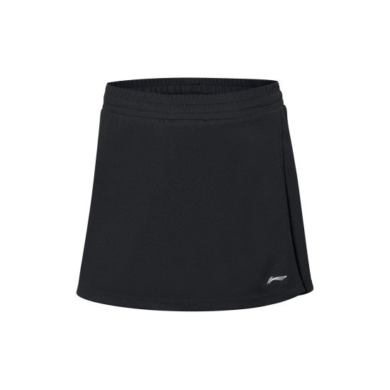 Комплект женский футболка с юбкой (желтый черный) Li-NING AATP024-4