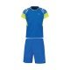 Комплект детский для бадминтона футболка и шорты (синий) Li-NING AATP028-2