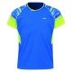 Комплект детский для бадминтона футболка и шорты (синий) Li-NING AATP028-2