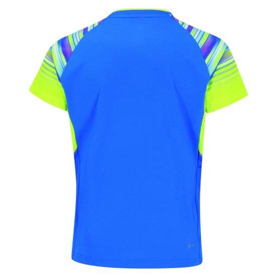 Комплект детский для бадминтона футболка и шорты (синий) Li-NING AATP028-2