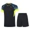 Комплект мужской шорты с футболкой (черный желтый) Li-NING AATP043-1