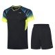 Комплект мужской шорты с футболкой (черный желтый) Li-NING AATP043-1