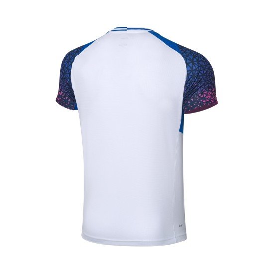 Комплект мужской шорты с футболкой (белый синий) Li-NING AATQ023-3