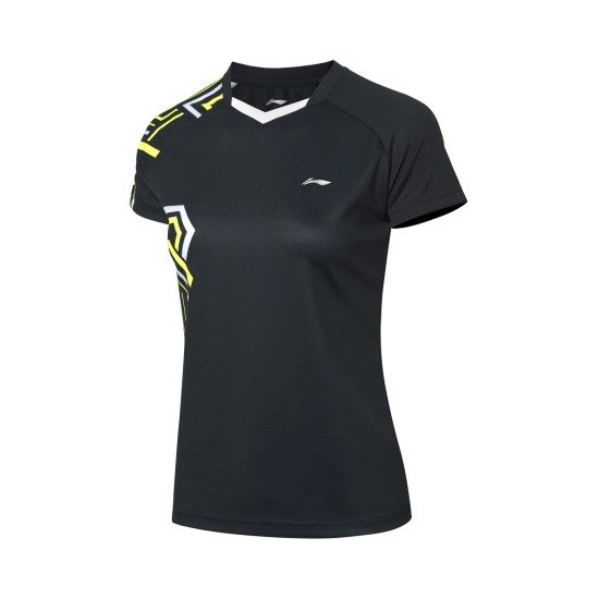 Комплект женский футболка с юбкой (черный) Li-NING AATQ064-4
