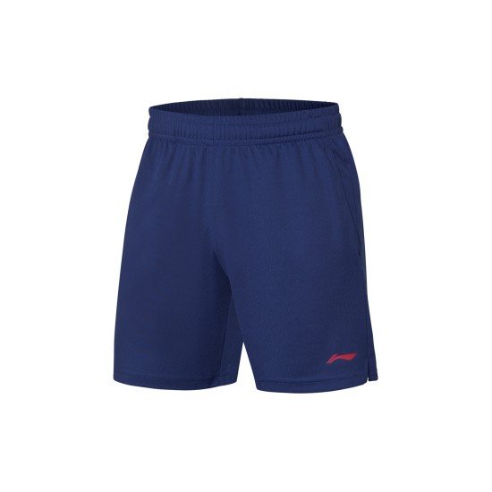 Комплект мужской шорты с футболкой (белый синий) Li-NING AATQ087-3