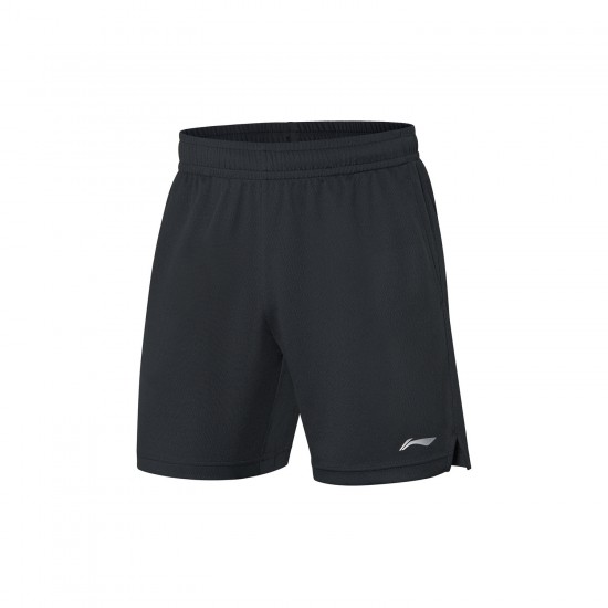 Комплект мужской шорты с футболкой (черный) Li-NING AATQ087-4