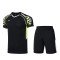 Комплект мужской шорты с футболкой (черный) Li-NING AATR003-4