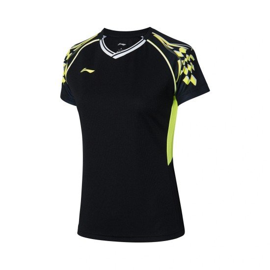 Комплект женский футболка с юбкой (черный) Li-NING AATR004-4