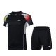 Комплект мужской шорты с футболкой (черный) Li-NING AATR045-1