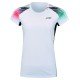 Комплект женский футболка с юбкой (белый, черный) Li-NING AATR046-2