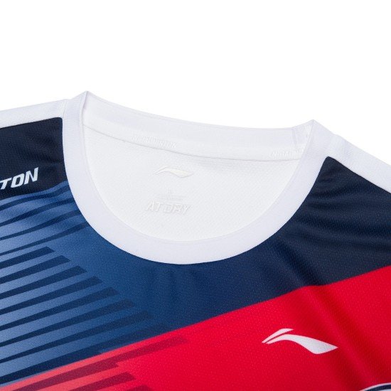Комплект мужской шорты с футболкой (белый) Li-NING AATS007-1
