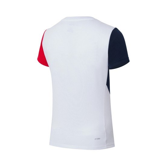 Комплект женский футболка с юбкой (белый, черный) Li-NING AATS008-1