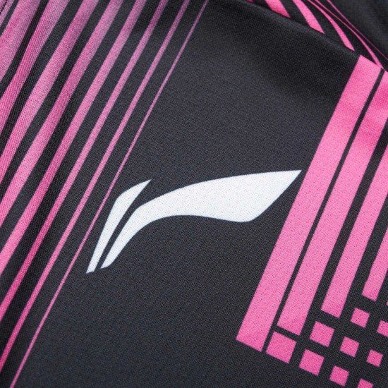 Комплект мужской шорты с футболкой (черный) Li-NING AATS093-4