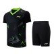 Комплект мужской шорты с футболкой (черный) Li-NING AATT039-4