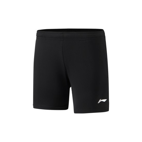 Комплект женский футболка с шортами (черный) Li-NING AATT040-4