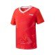 Комплект детский для бадминтона футболка и шорты (красный, черный) Li-NING AATT042-2