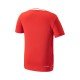 Комплект детский для бадминтона футболка и шорты (красный, черный) Li-NING AATT042-2