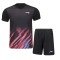 Комплект мужской шорты с футболкой (черный) Li-NING AATU031-1