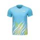 Комплект мужской шорты с футболкой (голубой/черный) Li-NING AATU031-3