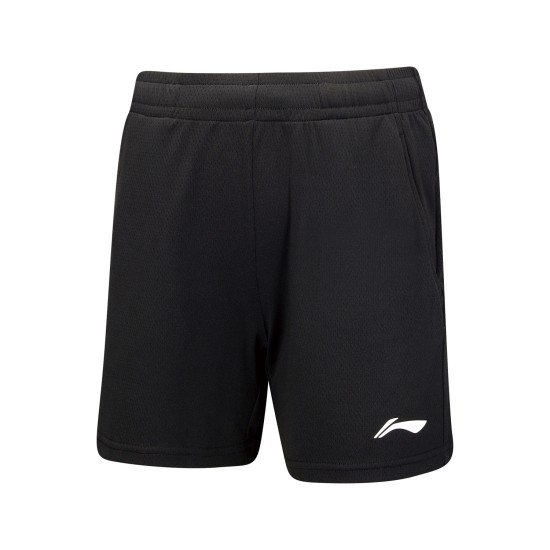 Комплект женский футболка с шортами (черный) Li-NING AATU032-1