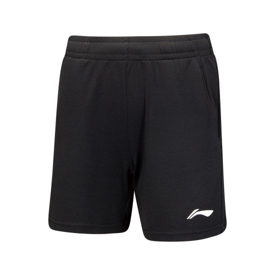 Комплект женский футболка с шортами (голубой/черный) Li-NING AATU032-3