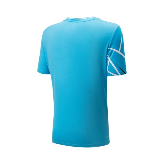 Комплект мужской шорты с футболкой (голубой/черный) Li-NING AATU051-3
