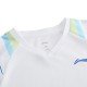 Комплект детский для бадминтона футболка и шорты (белый, черный) Li-NING AATW036-2