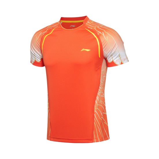 Футболка мужская для бадминтона (Рио-Олимпик TD) LI-NING AAYL113-4